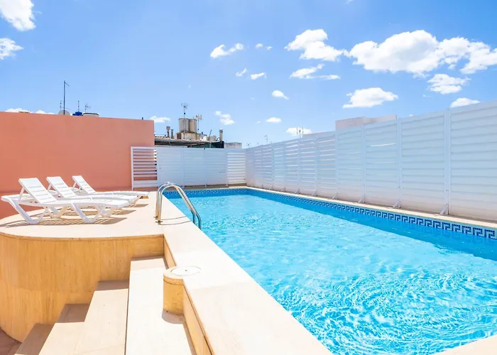 아파트 Eu Moll 2b - Near The Sea With Wifi And Pool 포엔샤 항구